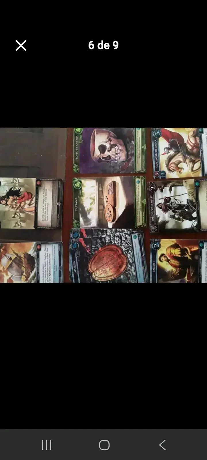 Colección de cartas de juego de estrategia - 6