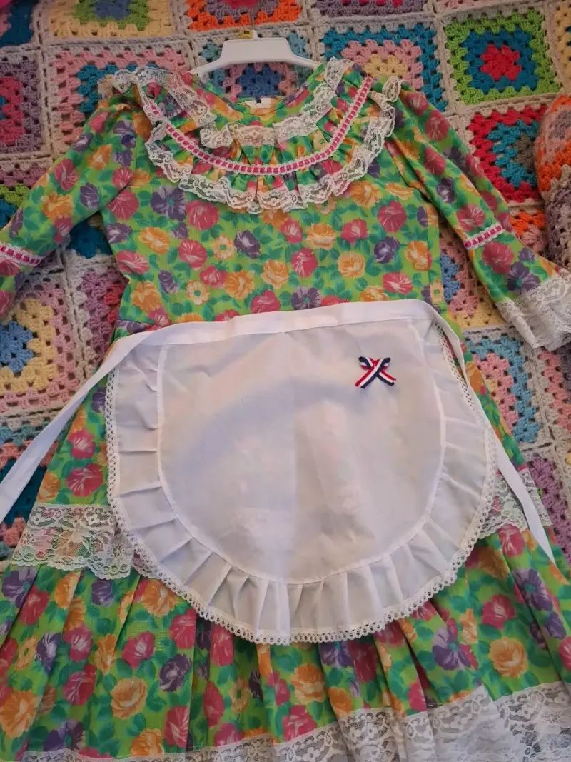 Vestido folclórico infantil - 1