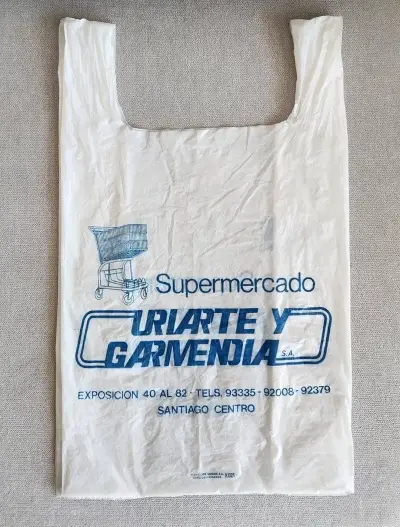 Bolsa supermercado Uriarte y Garmendia años 80 - miniatura 1