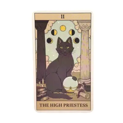 Tarot  Cats Rule the Earth con 78 cartas gatos - miniatura 6