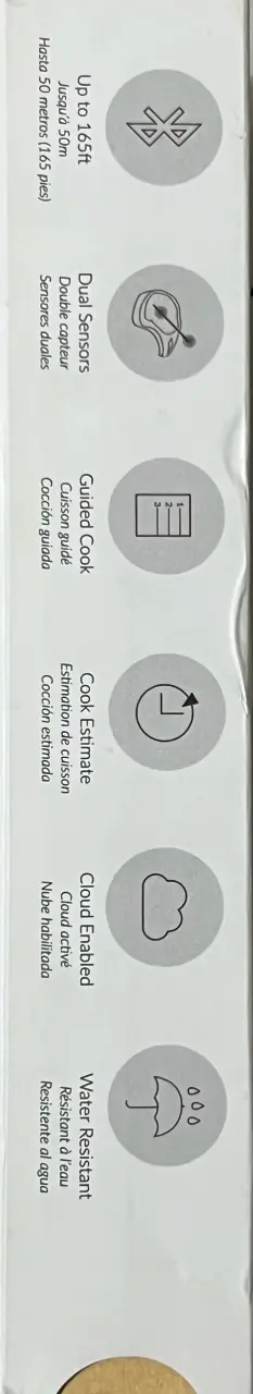 Termómetro inteligente inalámbrico Meater+ - 5