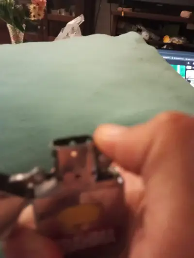 Encendedor Metálico Tipo Zippo Brahma (Coleccionab - miniatura 3