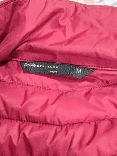 Chaqueta acolchada roja para hombre Doite - miniatura 2