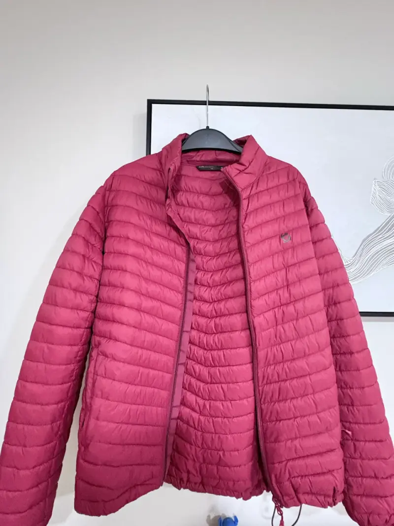 Chaqueta acolchada roja para hombre Doite - 4
