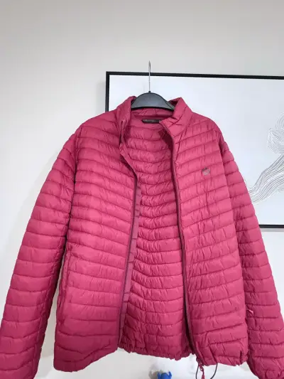 Chaqueta acolchada roja para hombre Doite - miniatura 4