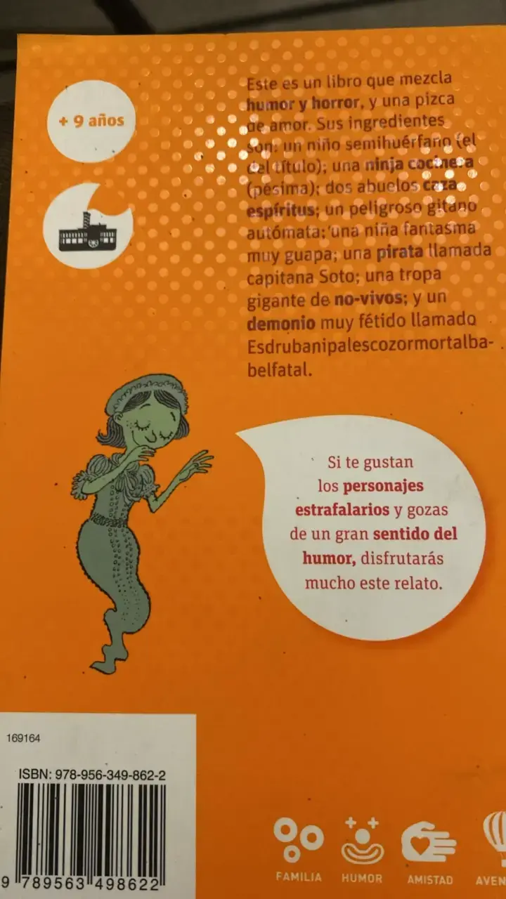 Libro La Fantasmal Aventura del Niño Semihuerfano - 2