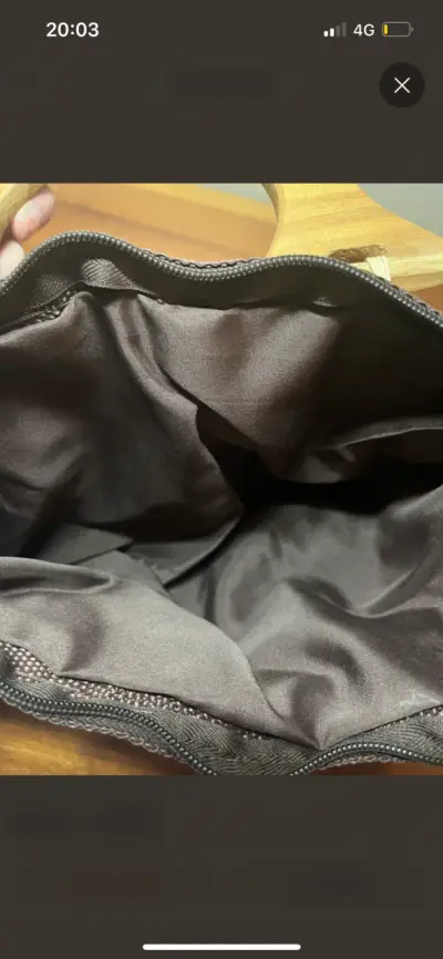 Cartera de mano artesanal de madera y coco - miniatura 5