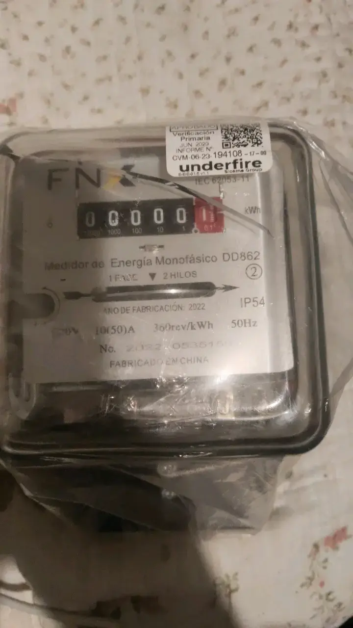 Medidor de energía monofásico FNX nuevo - 4