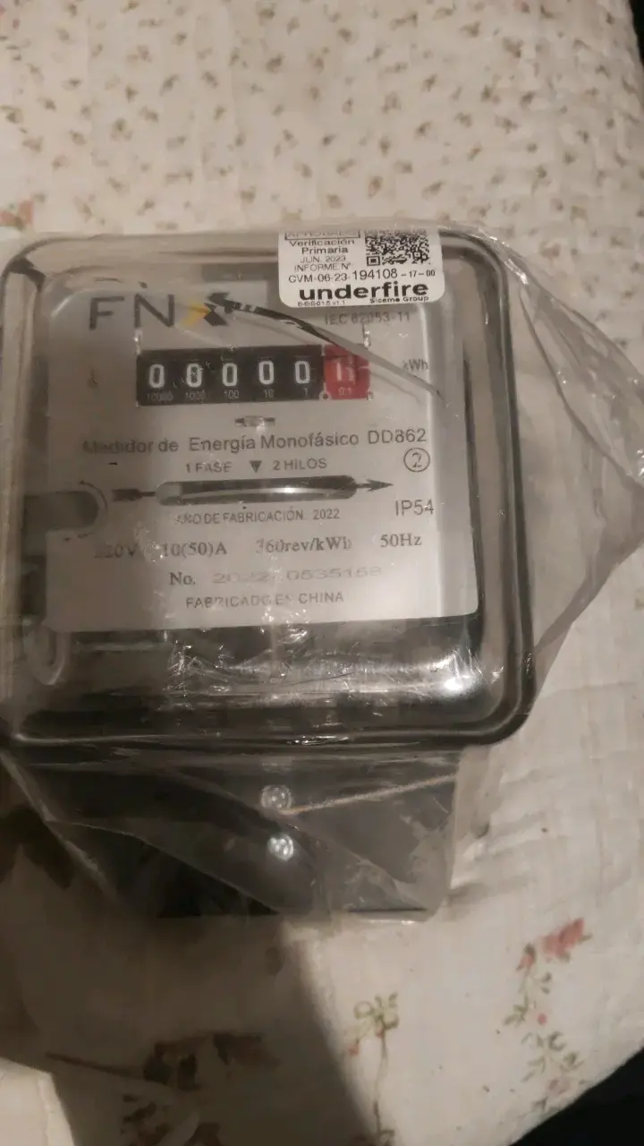 Medidor de energía monofásico FNX nuevo - 6