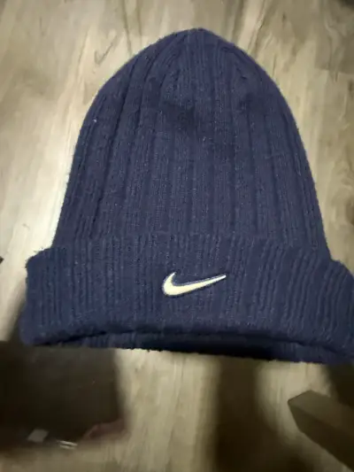 Gorros de lana Nike azul y negro - miniatura 3