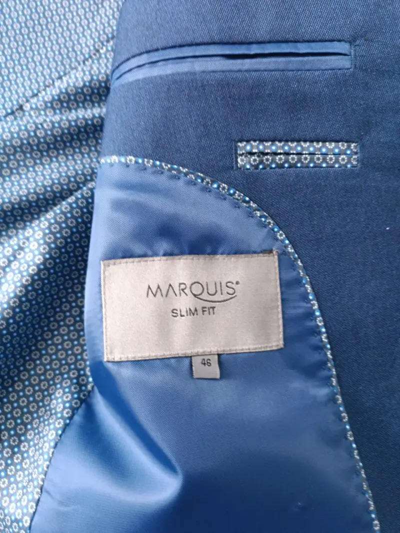 Traje azul marino para hombre de dos piezas - 2