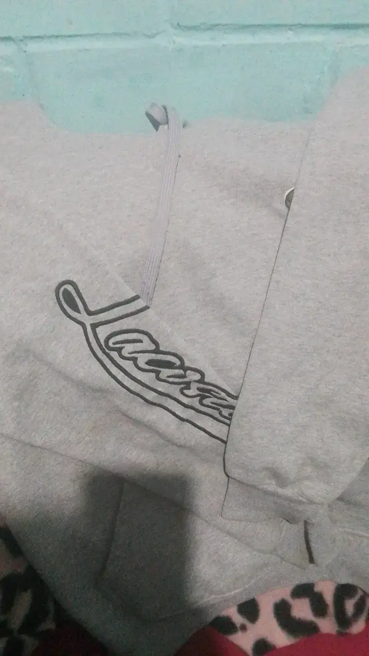 Polerón gris con capucha Lacoste para hombre - 2