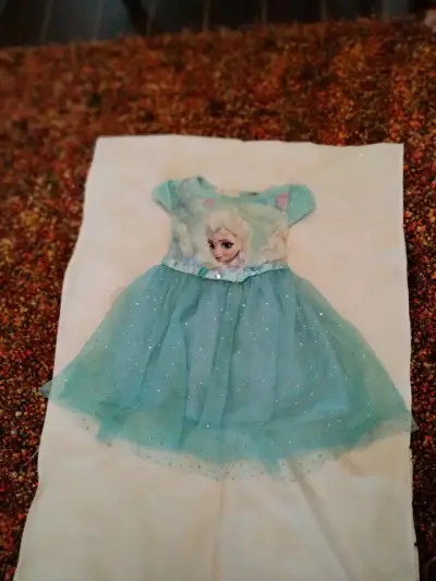 Disfraces  Halloween niña con diseño de cicatr - miniatura 3