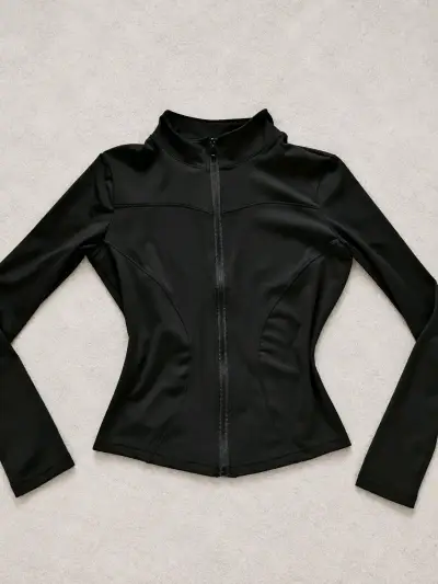 Chaqueta deportiva ajustada efecto cintura pequeña - miniatura 1
