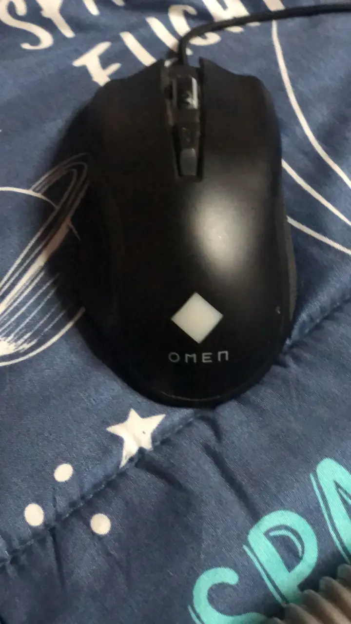 Mouse gaming Omen con cable - 1
