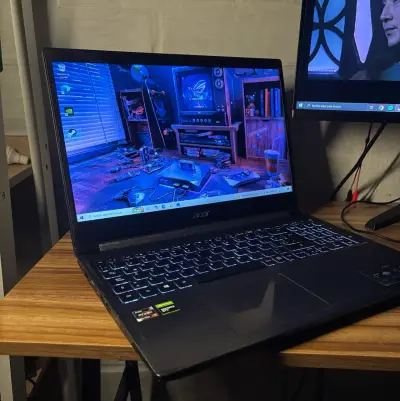 🚀🎮Notebook Gamer Gtx 1650 Ryzen 7 - miniatura 1