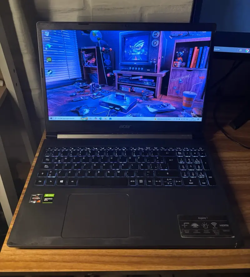 🚀🎮Notebook Gamer Gtx 1650 Ryzen 7 - 2