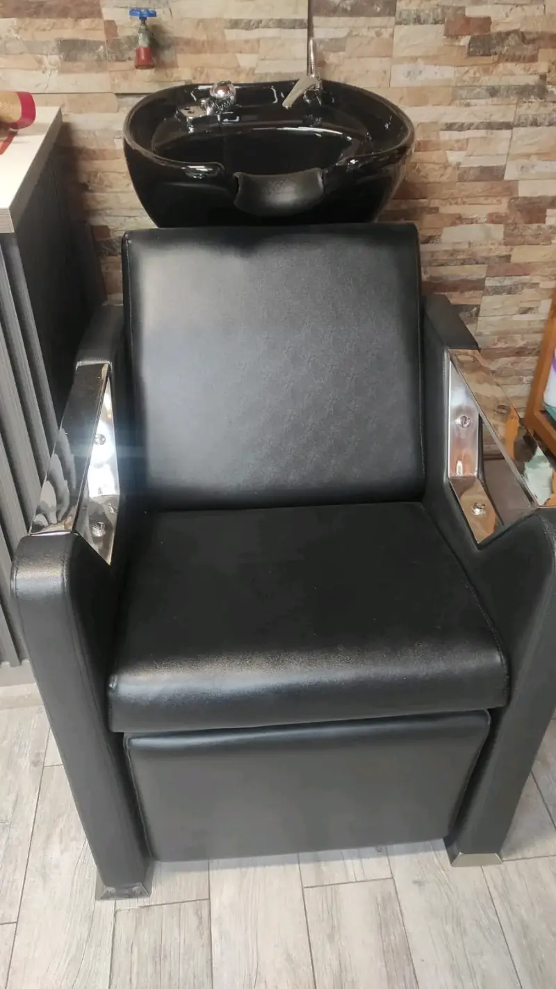 Sillón lavapelo con apoya pies - 1