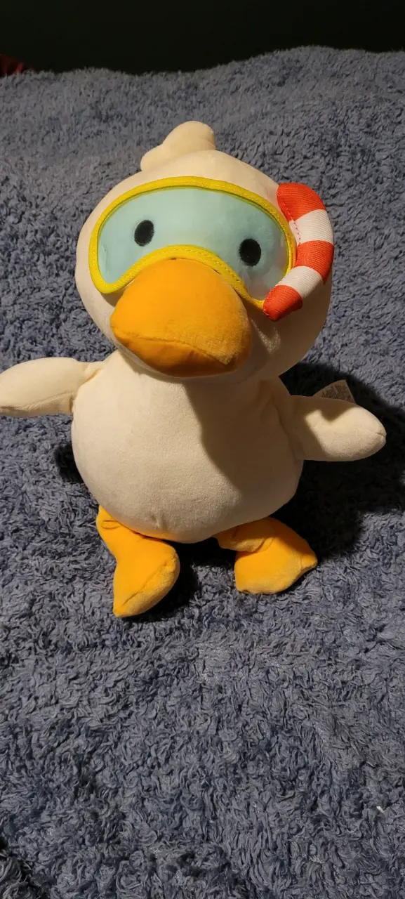 Peluche de pato con snorkel para niños - 1