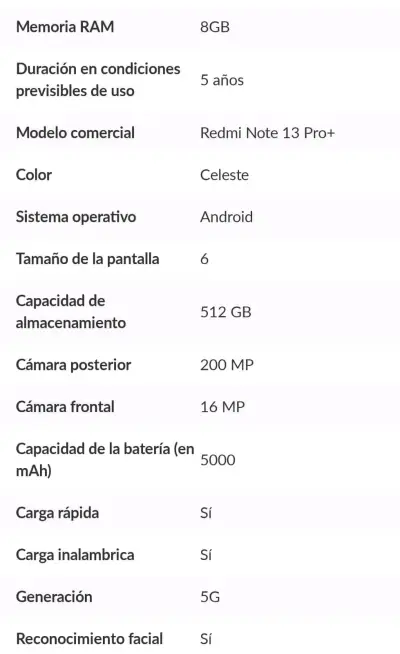 Smartphone Redmi diseño solar y lunar 5G - miniatura 3