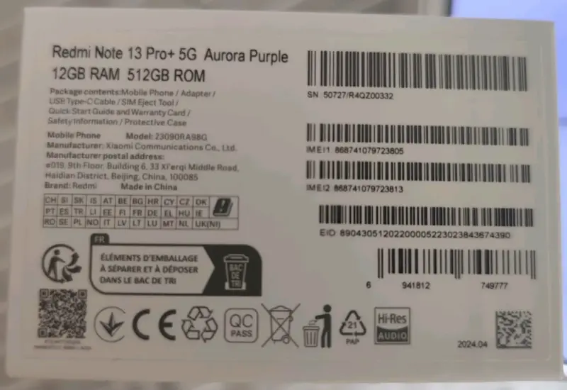 Smartphone Redmi diseño solar y lunar 5G - 5