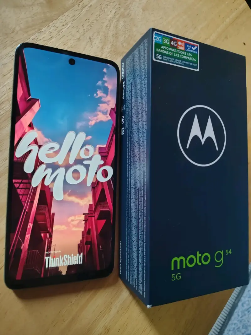 Celular Motorola Moto G54 5G con caja - 1