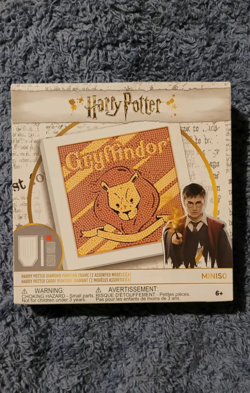 Cuadro de Diamantes Harry Potter Gryffindor Miniso - 1