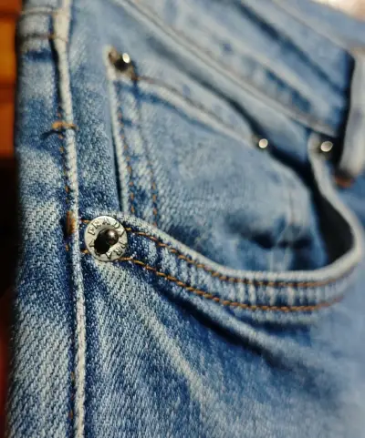 Jeans de mezclilla azul para mujer Prada 36/38 - miniatura 5