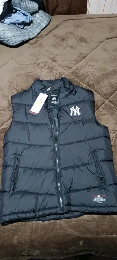 Chaqueta acolchado negro New York Yankees - miniatura 1