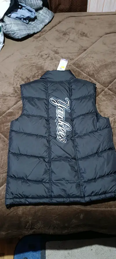 Chaqueta acolchado negro New York Yankees - miniatura 2