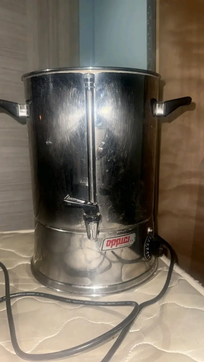 Calentador de agua eléctrico Oppici de acero inoxidable