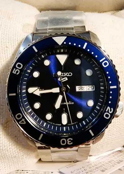 RELOJ SEIKO 5 SPORT AZUL – NUEVO - miniatura 1