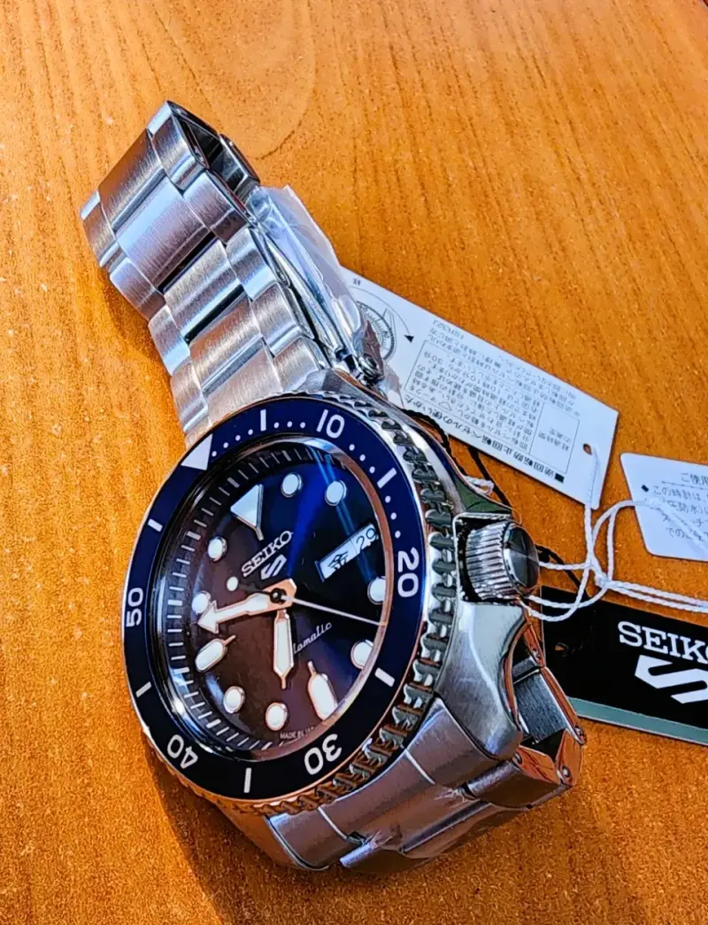 RELOJ SEIKO 5 SPORT AZUL – NUEVO - 3