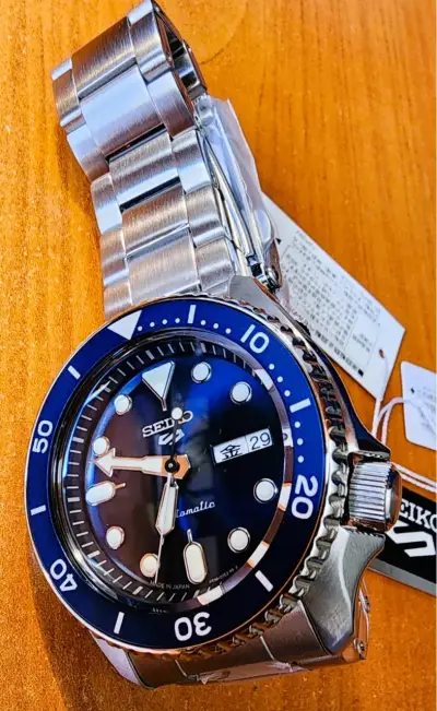 RELOJ SEIKO 5 SPORT AZUL – NUEVO - miniatura 4