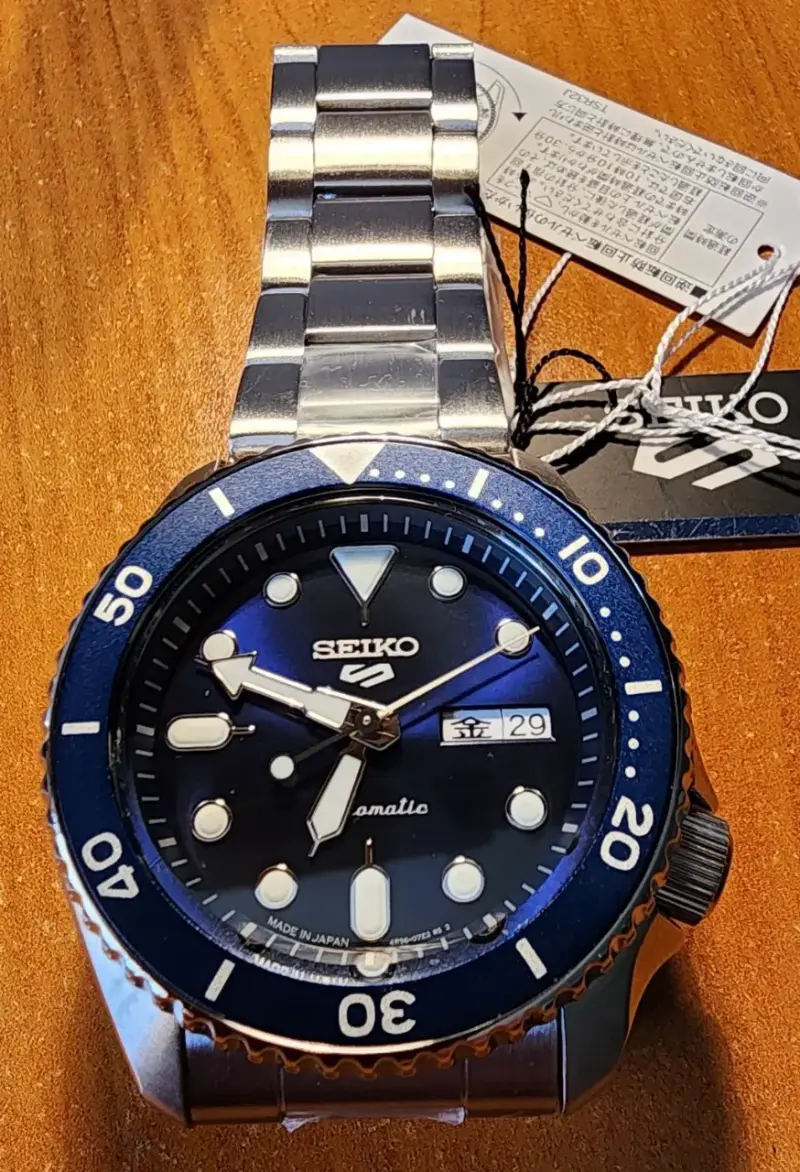 RELOJ SEIKO 5 SPORT AZUL – NUEVO - 5