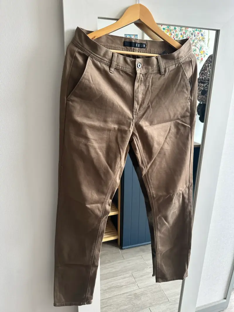 Pantalones de hombre marrones Krow - 1