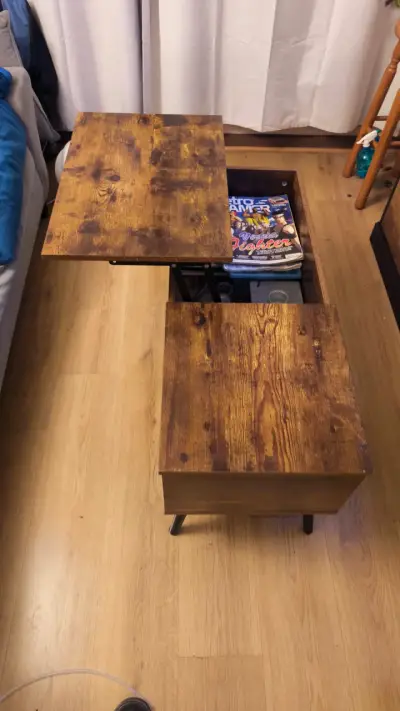 Mesa de centro con compartimiento - miniatura 3