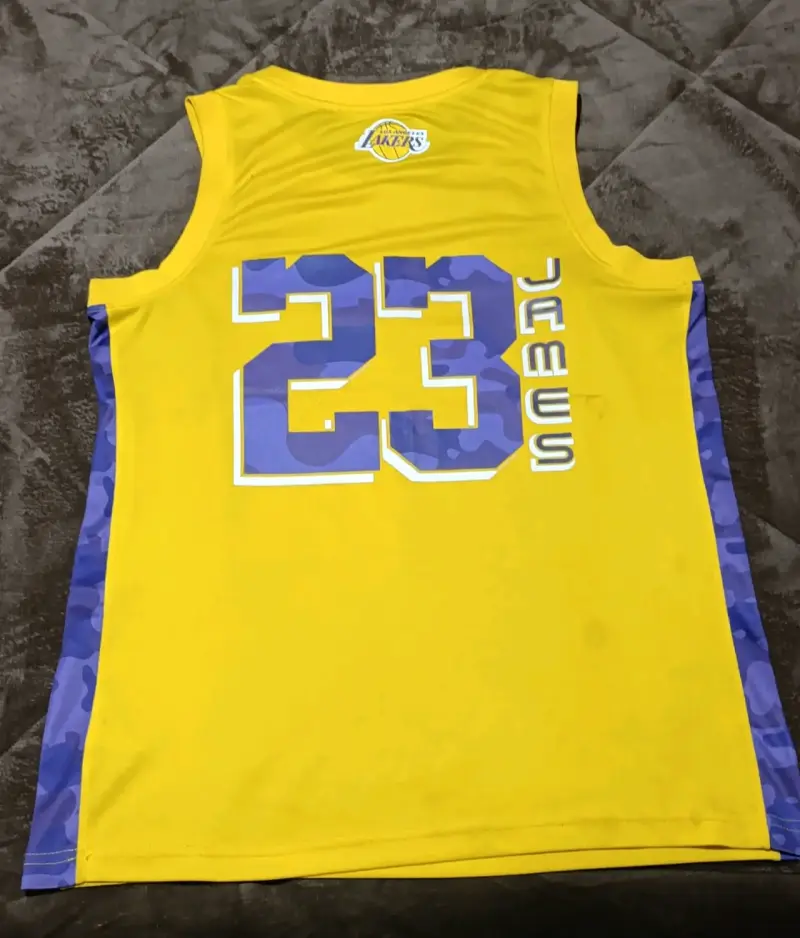 Camiseta sin mangas Lakers NBA amarilla - 2