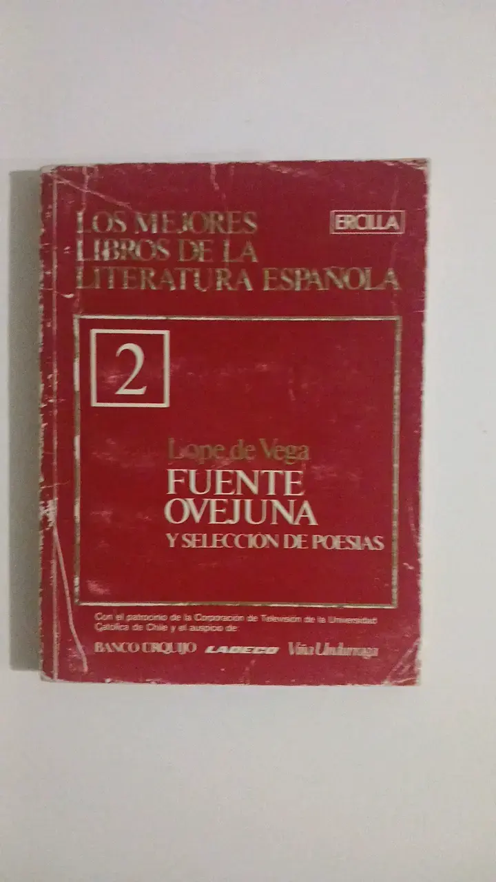 Libro 'Fuente Ovejuna' de Lope de Vega 2 - 1