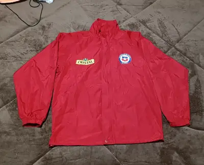 Chaqueta Roja Selección Chilena Cristal - miniatura 1