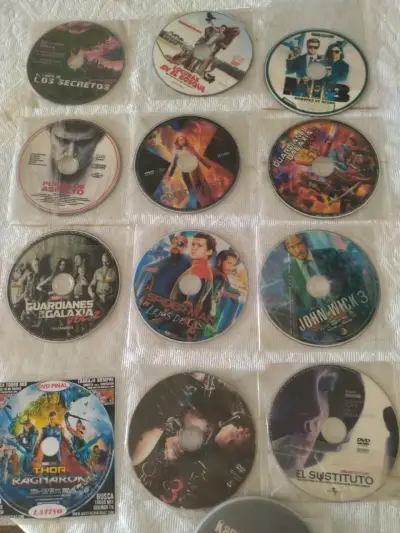 Colección de DVDs de películas populares - miniatura 2