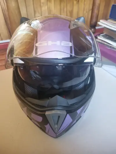 Casco de moto femenino talla s - miniatura 2