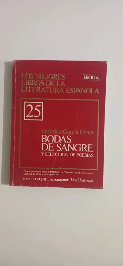 Libro 'Bodas de Sangre' de Federico García Lorca - miniatura 1