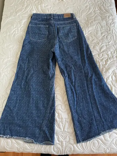 Jeans azules estampados Sybilla - miniatura 3
