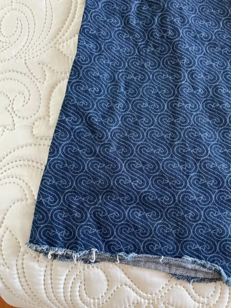 Jeans azules estampados Sybilla - 5