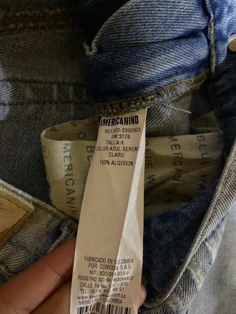 Jeans de mezclilla para mujer - 5
