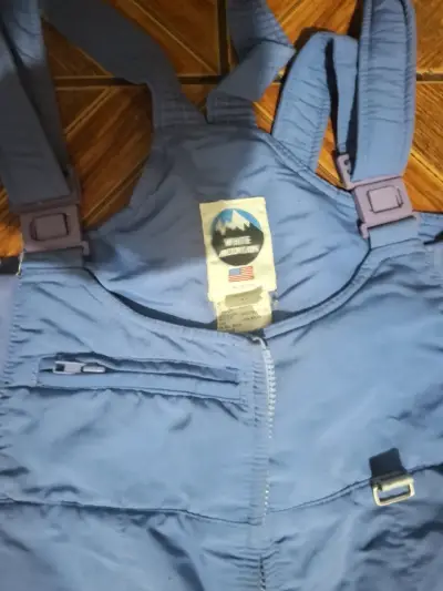 Pantalones de nieve azul para esquí - miniatura 2