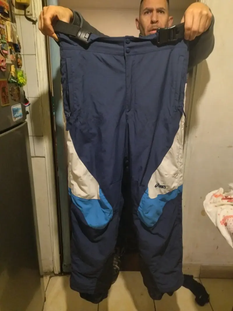Pantalones de esquí azules para hombre - 2