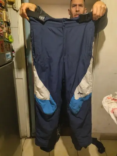 Pantalones de esquí azules para hombre - miniatura 2