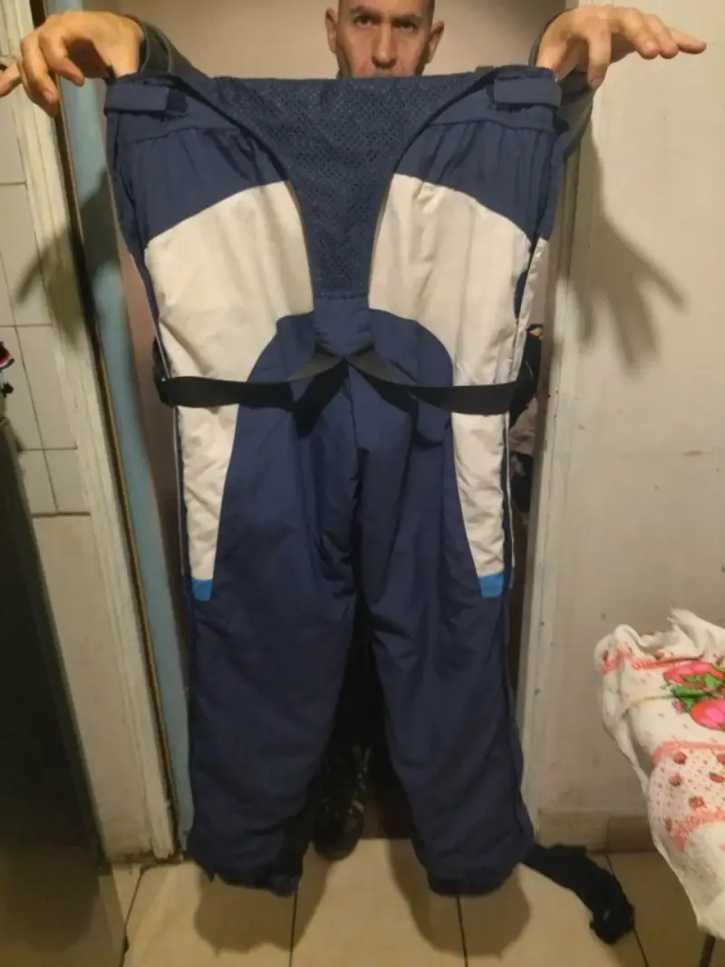 Pantalones de esquí azules para hombre - 4